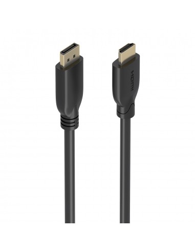 CABLE CONVERSOR AISENS DISPLAYPORT M A HDMI M 4K@60HZ NEGRO 7.0M