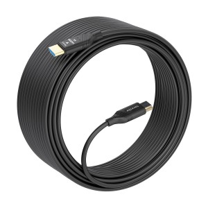 CABLE HDMI AISENS V2.0 OPTICO ACTIVO AOC 4K60HZ 18GBPS A M-A M 25M NEGRO 2