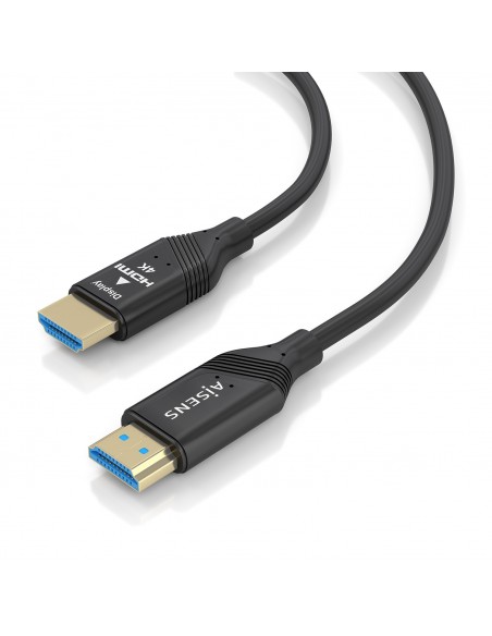 CABLE HDMI AISENS V2.0 OPTICO ACTIVO AOC 4K60HZ 18GBPS A M-A M 25M NEGRO