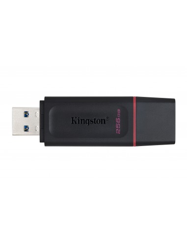 USB 3.2 KINGSTON 256 GB DATATRAVELER EXODIA NEGRO   ROJO