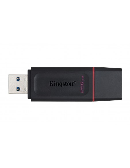 USB 3.2 KINGSTON 256 GB DATATRAVELER EXODIA NEGRO   ROJO