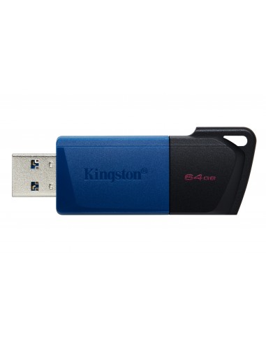 USB 3.2 KINGSTON 64GB DATATRAVELER EXODIA M NEGRO