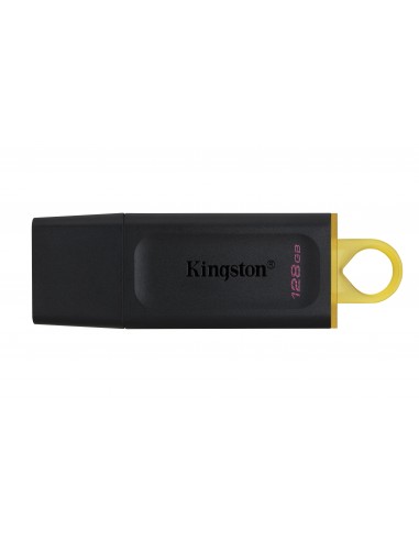 USB 3.2 KINGSTON 128 GB DATATRAVELER EXODIA NEGRO   DORADO