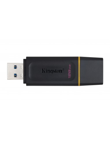 USB 3.2 KINGSTON 128 GB DATATRAVELER EXODIA NEGRO   DORADO