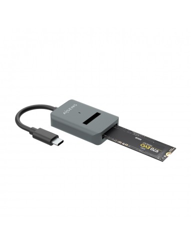USB-C DOCK AISENS M.2 NGFF ASUC-M2D012-GR SATA NVME A USB3.1 GEN2 GRIS