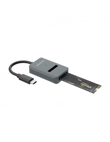 USB-C DOCK AISENS M.2 NGFF ASUC-M2D012-GR SATA NVME A USB3.1 GEN2 GRIS