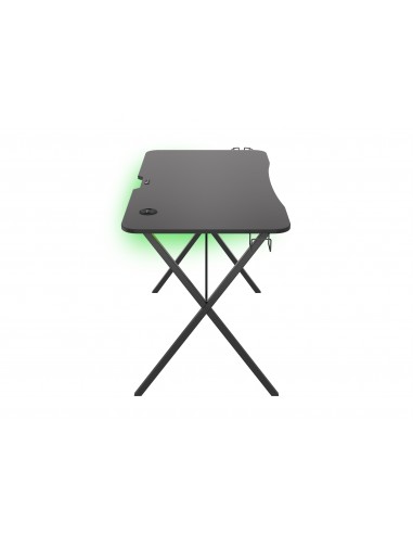 MESA GAMING GENESIS HOLM 200 RGB NEGRO CARBONO