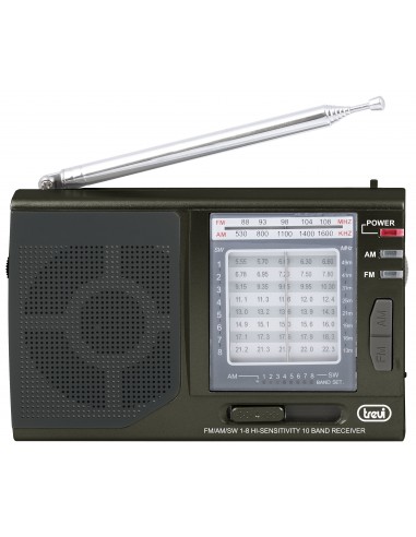 RADIO TREVI MB 728 PORTABLE MULTIBAND RADIO ESTILO RETRO BLACK