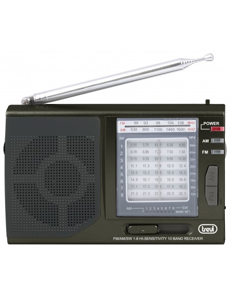 RADIO TREVI MB 728 PORTABLE MULTIBAND RADIO ESTILO RETRO BLACK RADIO TREVI MB 728 PORTABLE MULTIBAND RADIO ESTILO RETRO BLACK
