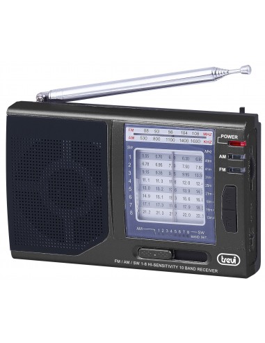 RADIO TREVI MB 728 PORTABLE MULTIBAND RADIO ESTILO RETRO BLACK RADIO TREVI MB 728 PORTABLE MULTIBAND RADIO ESTILO RETRO BLACK