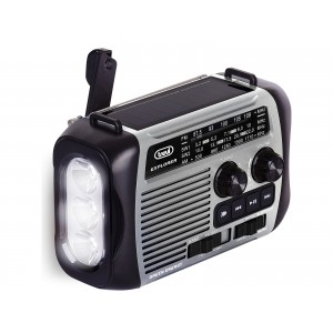RADIO TREVI RA 7F30 BT EXPLORER RADIO CARGA SOLAR & DINAMO GRAY