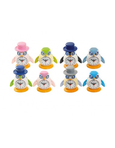 RELOJ DESPERTADOR NIÑOS TREVI SL 3045 LILLO&LALLA QUARZ MIX COLOR