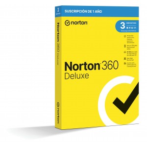 NORTON 360 DELUXE 25GB ES 1 USER 3 DEVICE 12MO GENERIC1 RSP MM GUM 2