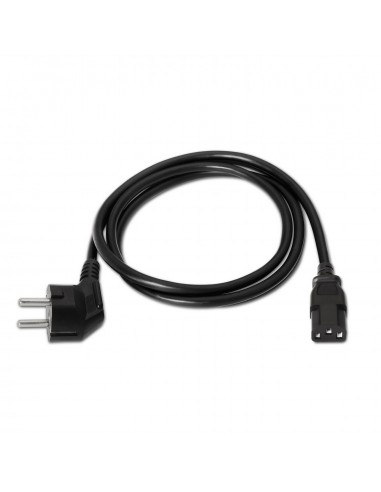 CABLE ALIMENTACION AISENS CPU CEE7 M-C13 H NEGRO 10mts