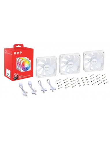 VENTILADOR CAJA XPG VENTOR 120MM BLANCO X3