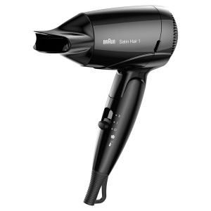 SECADOR BRAUN SATIN HAIR 1 HD130  1200W  NEGRO
