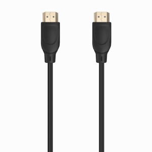 CABLE HDMI AISENS V2.0 PREMIUM 4K60HZ 18GBPS A M-A M 0.5M NEGRO