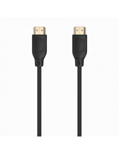 CABLE HDMI AISENS V2.0 PREMIUM 4K60HZ 18GBPS A M-A M 0.5M NEGRO