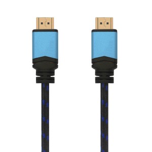 CABLE HDMI AISENS V2.0 PREMIUM 4K60HZ 18GBPS A M-A M 0.5M NEGRO AZUL 2