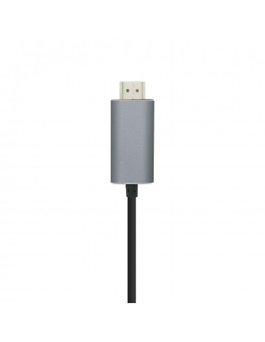 CABLE CONVERSOR AISENS USB-C M A HDMI M 4K60HZ 0.8M NEGRO