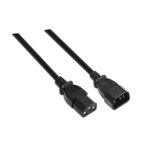 CABLE ALIMENTACION AISENS CPU C13 H-C14 M NEGRO 1,5mts