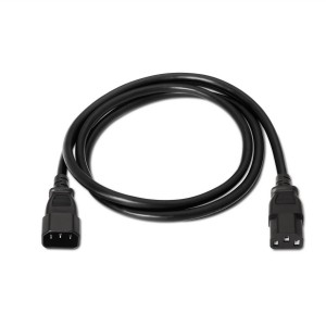 CABLE ALIMENTACION AISENS CPU C13 H-C14 M NEGRO 1,5mts 2