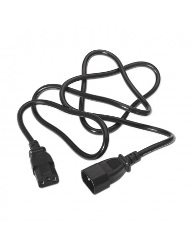CABLE ALIMENTACION AISENS CPU C13 H-C14 M NEGRO 1,5mts