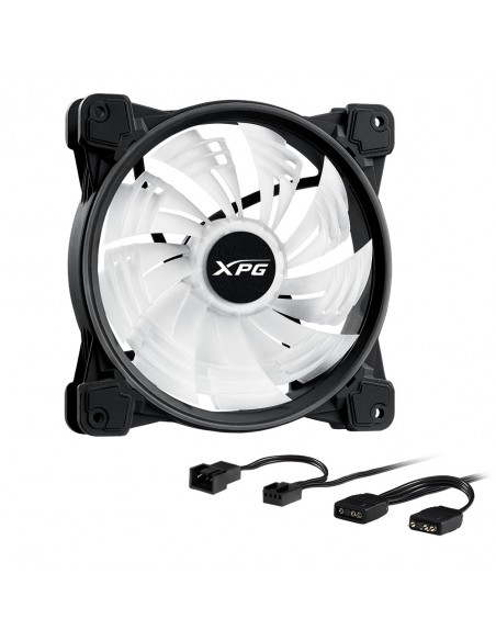 VENTILADOR CAJA XPG HURRICANE140ARGBPWM-BKCWW