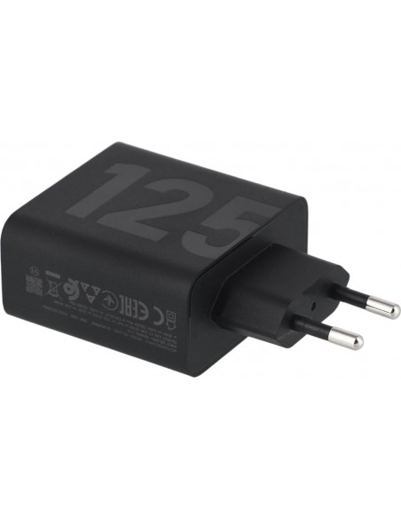 CARGADOR DE PARED MOTOROLA 125W GANFAST 1XUSB-C + CABLE