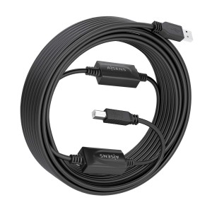 CABLE AISENS USB 2.0 AMPLIFICADOR TIPO A M-B M NEGRO 15M 2