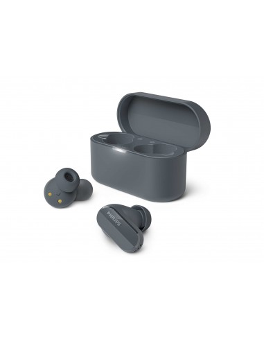 AURICULARES DE BOTON PHILIPS TAT3508BK 00 BT NOISE CANCELLING IPX4 NEGRO