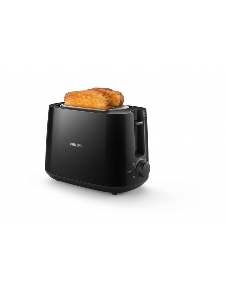 TOSTADORA PHILIPS HD2581 90 900W NEGRO TOSTADORA PHILIPS HD2581 90 900W NEGRO