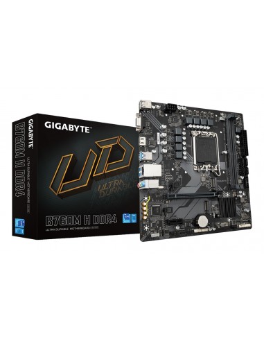 PLACA BASE GIGABYTE B760M H 1700 MATX 2XDDR4