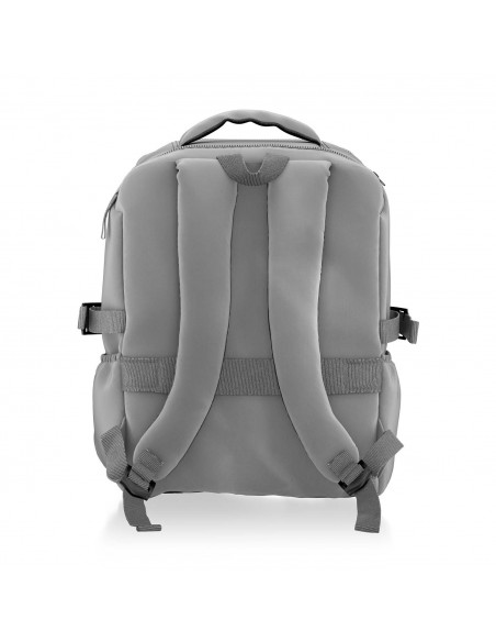 MOCHILA AISENS DEPORTIVA REPELENTE AL AGUA PORTATIL 15,6" GRIS
