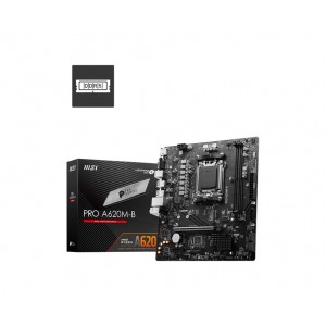 PLACA BASE MSI PRO A620M-B AM5 MATX 2XDDR5