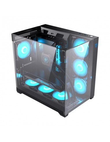 CAJA ATX HIDITEC GAMING SKY BLACK USB 3.1 TYPE-C