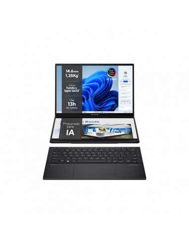 PORTATIL ASUS ZENBOOK DUO UX8406CA-PZ152W U9-285H 32GB 1TB 14"OLED W11H