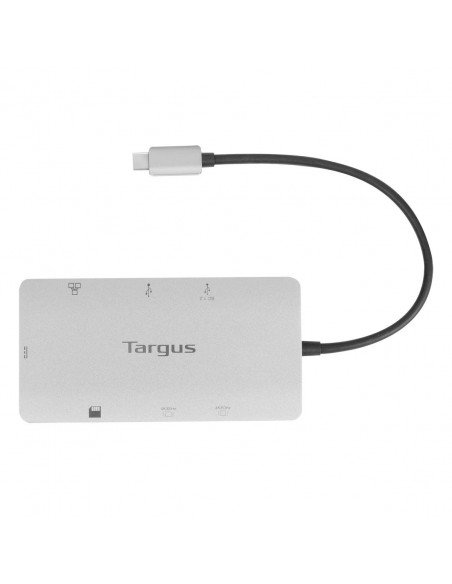 DOCKING STATION TARGUS TIPO C A 2x HDMI 2.0 2x USB-A PLATA