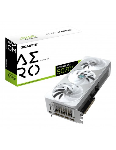 TARJETA GRA?FICA GIGABYTE RTX 5070TI AERO OC 16GB