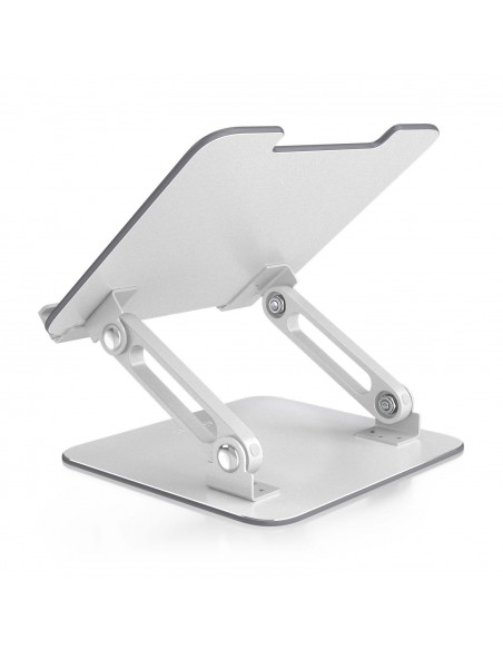SOPORTE SOBREMESA AISENS AJUSTABLE PORTATIL TABLET 7"-13" PLATA