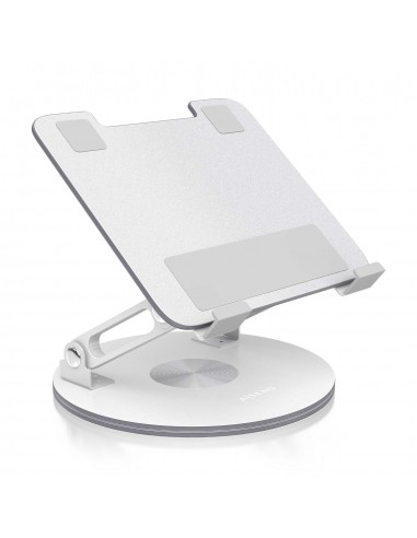 SOPORTE SOBREMESA AISENS AJUSTABLE GIRATORIO PORTATIL TABLET 7"-13" PLATA