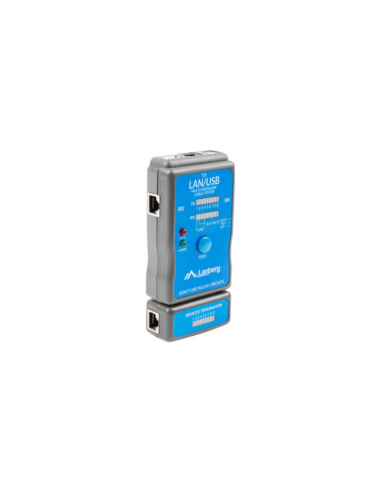 NETWORK TESTER LANBERG RJ45/RJ11/USB NETWORK TESTER LANBERG RJ45/RJ11/USB