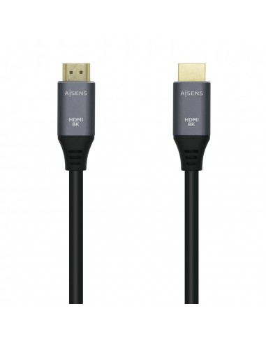 CABLE HDMI AISENS V2.1 ULTRA ALTA VELOCIDAD 8K60HZ M M 3.0M GRIS