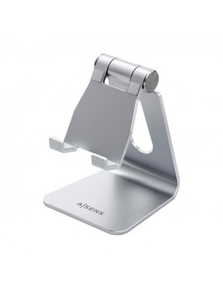 SOPORTE TABLET AISENS SOBREMESA M AJUSTABLE PLATA