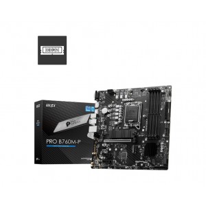 PLACA BASE MSI PRO B760M-P 1700 MATX 4XDDR5 2