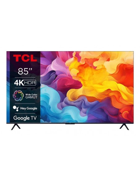 TV MINI LED TCL 85" 85V6BX1 UHD 4 SMART TV DVB-T2 NEGRO