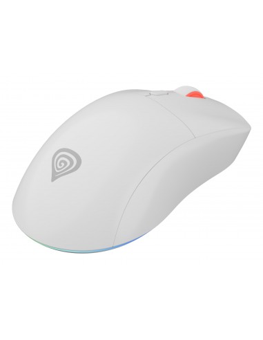 RATON GAMING GENESIS ZIRCON XIII CUSTOMIZABLE INALAMBRICO 26000 DPI BLANCO