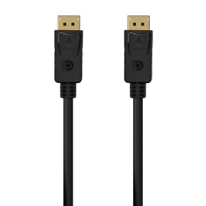 CABLE AISENS DISPLAYPORT V1.2 4K 60HZ, DP M-DP M, NEGRO, 1.5M