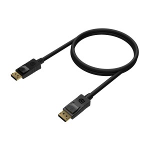 CABLE AISENS DISPLAYPORT V1.2 4K 60HZ, DP M-DP M, NEGRO, 1.5M 2