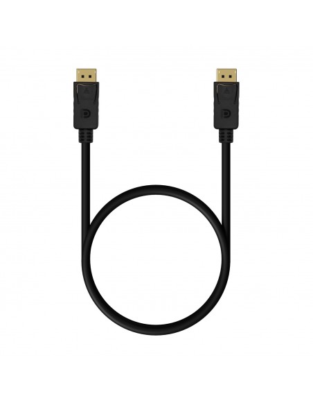 CABLE AISENS DISPLAYPORT V1.2 4K 60HZ, DP M-DP M, NEGRO, 1.5M